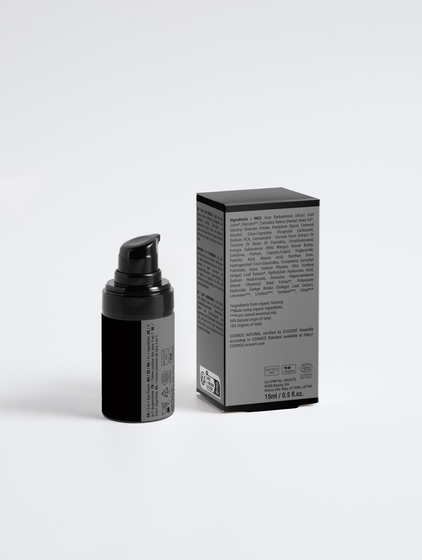 Crema contorno occhi 3 in 1 - UOMO