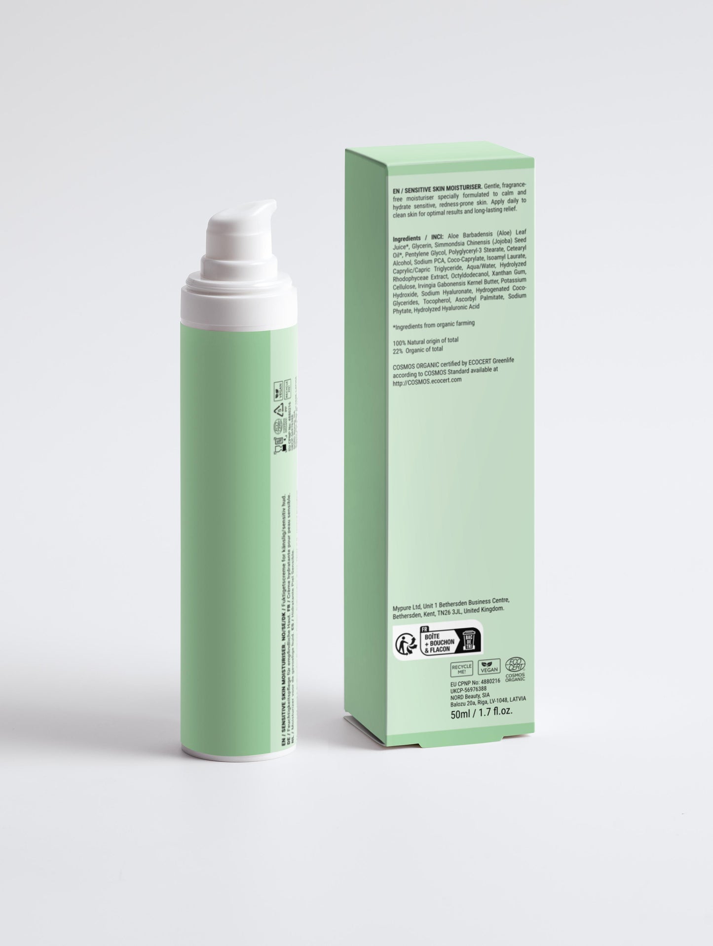 Crema idratante per pelli sensibili