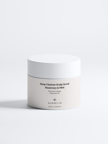 Deep Cleanse Scalp Scrub, Rosemary & Mint
